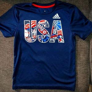 Adidas boy athletic shirt